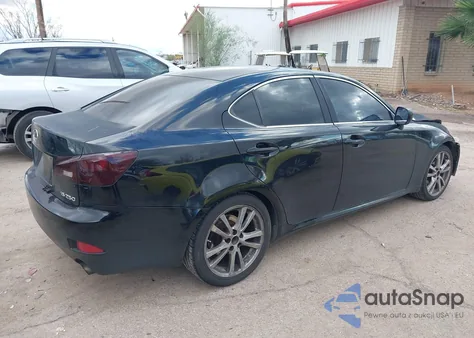2006 Lexus Is 250 from USA, damaged, VIN JTHBK262865009269